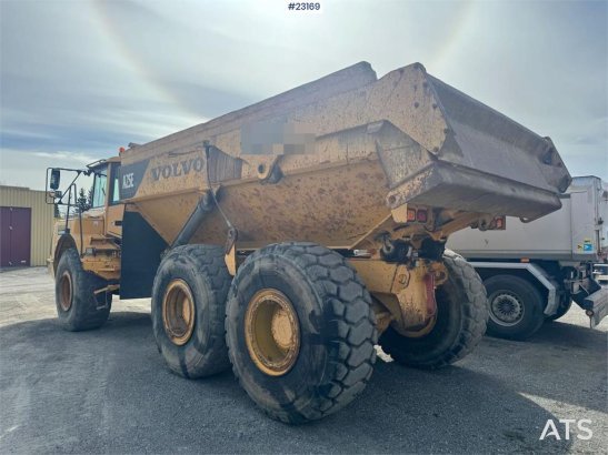 Volvo A25E Dumper – 13,000 hours A25E Dumper – 13,000 hours 2008 2 Dump Truck