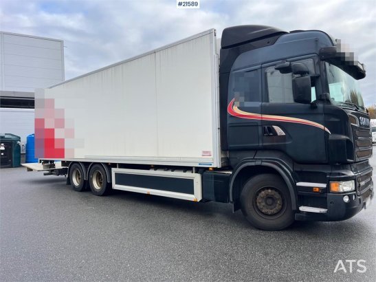 Scania R500 6x2 box truck w/ 2 temp refrigerator/freezer R500 6x2 box truck w/ 2 temp refrigerator/freezer 2012 2