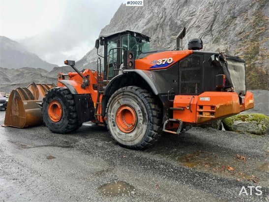 Hitachi zw370-6 wheel loader w/ scale, printer & bucket 10071 2018 2 Wheel Loaders