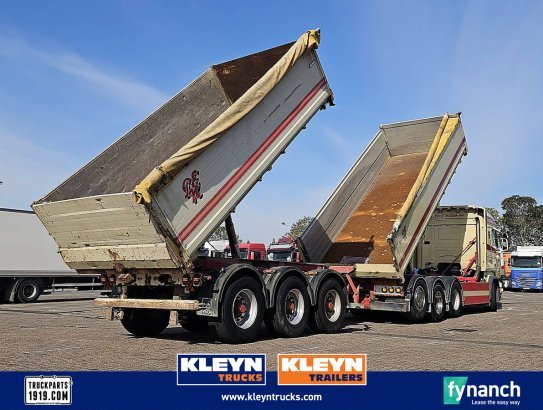 KELBERG 3 AXLE ALU TIPPER alu tipper combi Kelberg 3 AXLE ALU TIPPER ALU TIPPER COMBI 2011 2 Dump trailers