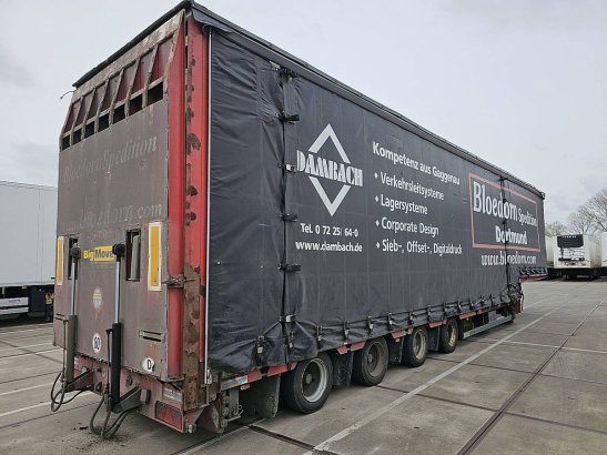 MEUSBURGER MPG4 4 AXLE machinetransp. ramp MEUSBURGER MPG4 4 AXLE MACHINETRANSP. RAMP 2006 2 Lowloader semi-trailers