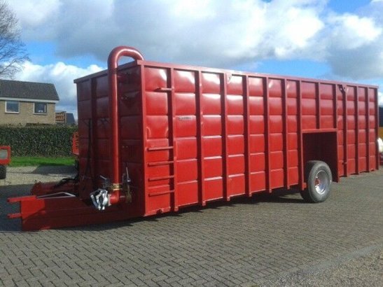 RVS mestcontainer RVS mestcontainer 1
