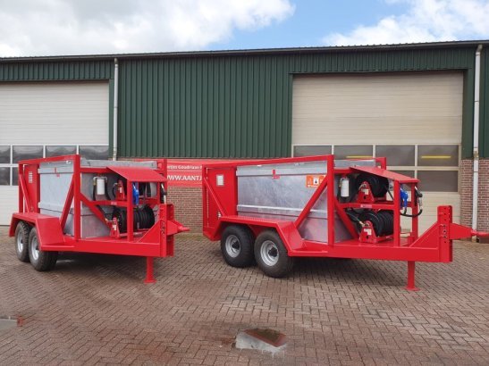 IBC Trailer brandstofwagen IBC Trailer brandstofwagen 1