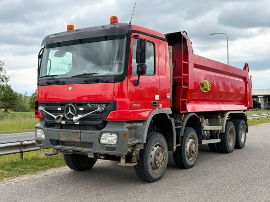 MercedesBenz 4144 8x8 Meiller kipper MercedesBenz 4144 8x8 Meiller kipper 2006 2 Tipper trucks