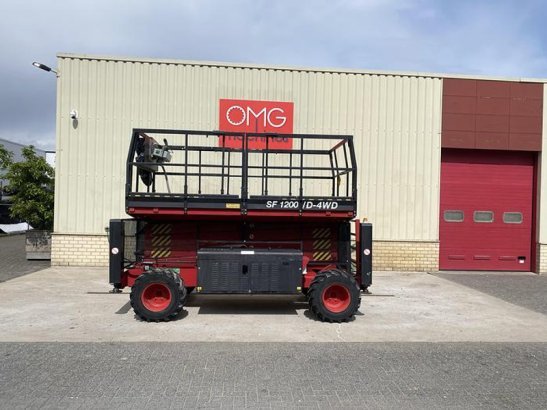 2001 Airo SF1200-D-4WD, 4x4 Schaar hoogwerker, 14 meter AIRO SF1200-D-4WD, 4x4 Schaar hoogwerker, 14 meter 2001 2