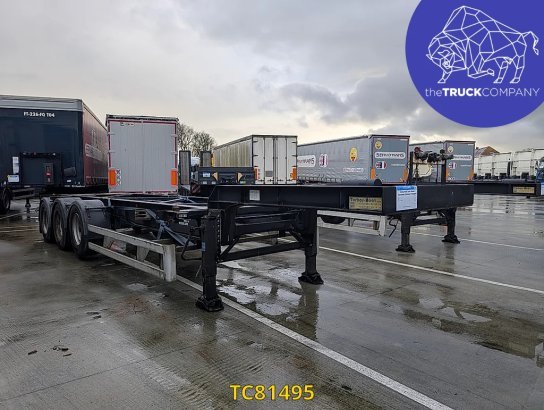 Turbos Hoet Tank chassis Gooseneck Container Transport TURBOS HOET Tank chassis Gooseneck 2009 2