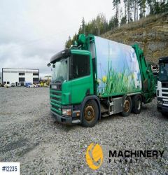 Scania P114L 1-chamber compactor truck. NTM build 2003 12235