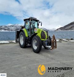 Claas Arion 640 tractor with Tokvam snow blower and two 2012 12202
