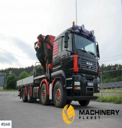 MAN TGA 35.480 Crane truck w / 100tm Palfinger crane 2010 12445