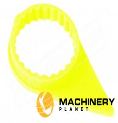 Wheelnut and fixing bolt safety indicatorr 22mm fluo yellow